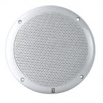 Poly-Planar 4" 2-Way Coax Integral Grill Marine Speaker - (Pair) White