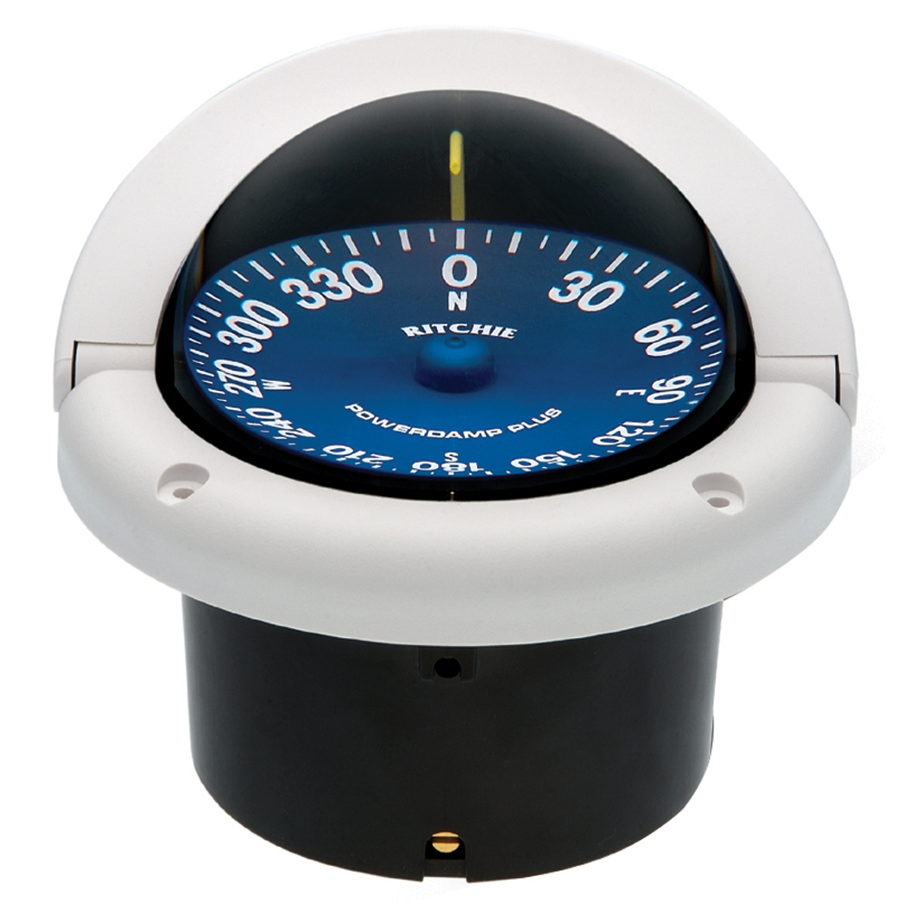 Ritchie SS-1002W SuperSport Compass - Flush Mount - White Ritchie SS-1002W SuperSport Compass - Flush Mount - White