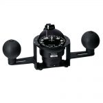 Ritchie YB-600 Globemaster Steel Boat Compass - Yoke Mounted - Black