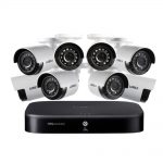 Lorex DP181-82NAE 1080p Full HD 8-Channel Security System with 1 TB DVR and Eight 1080p Night Vision Bullet Cameras with Smart Home Voice Control