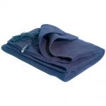 MAXSA Innovations 20013 Comfy Cruise 12-Volt Heated Travel Blanket (Navy)