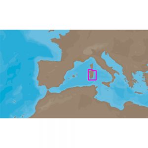 C-MAP NT+ EM-C912 - Sardinia South - Furuno FP-Card