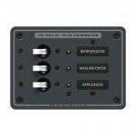 Blue Sea 8158 AC 3 Position 230V (European) Breaker Panal