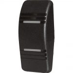 Blue Sea 8295 Contura Switch Actuator - Black - Double Lense