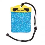 Dry Pak "Alligator" Wallet - Blue/Yellow - 4" x 4"