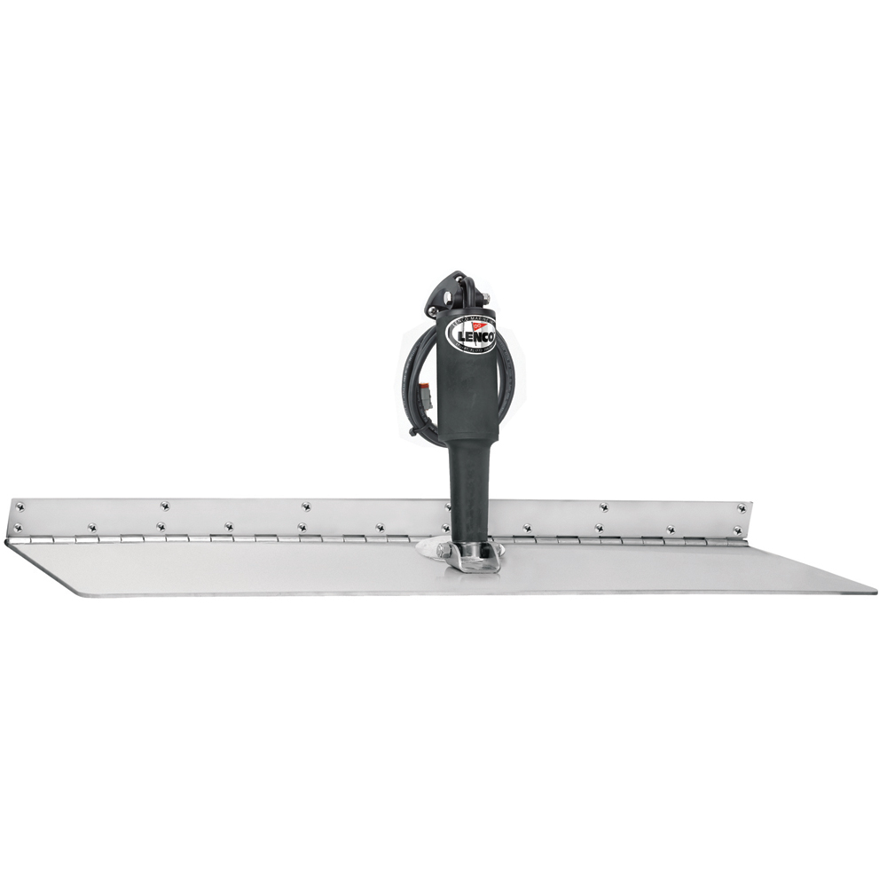 Lenco 12" x 30" Super Strong Trim Tab Kit w/o Switch Kit 12V Lenco 12" x 30" Super Strong Trim Tab Kit w/o Switch Kit 12V
