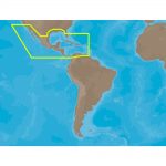 C-MAP MAX NA-M027 - Central America & The Caribbean - SD&trade; Card
