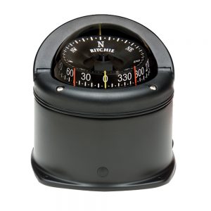Ritchie HD-745 Helmsman Compass - Deck Mount - Black