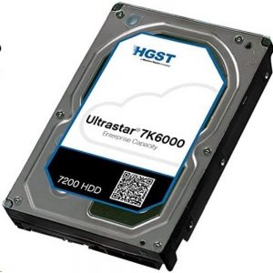 2TB HGST UltraStar 7K6000 SAS 12GB/s 512e 128MB Cache 7200RPM 3.5 Internal Hard Drive 0F22829