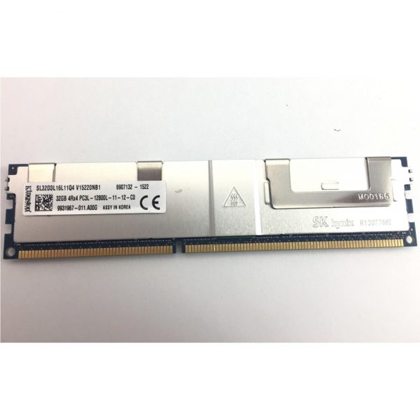 32GB Kingston DDR3-1600 4Rx4 PC3L-12800L ECC Registered Memory SL32D3L16L11Q4