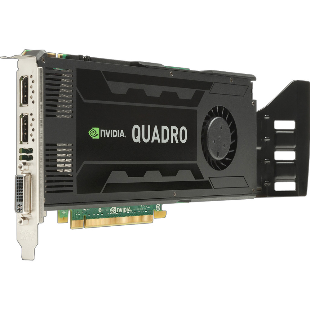 3GB HP Quadro K4000 GDDR5 PCI Express 2.0 x16 2x Displayports DVI Graphic Card C2J94AT 3GB HP Quadro K4000 GDDR5 PCI Express 2.0 x16 2x Displayports DVI Graphic Card C2J94AT