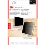 3M PF23.8W9 Privacy Filter for Widescreen Desktop LCD Monitor 23.8 Black - 23.8Monitor