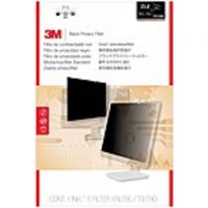 3M PF23.8W9 Privacy Filter for Widescreen Desktop LCD Monitor 23.8 Black - 23.8Monitor