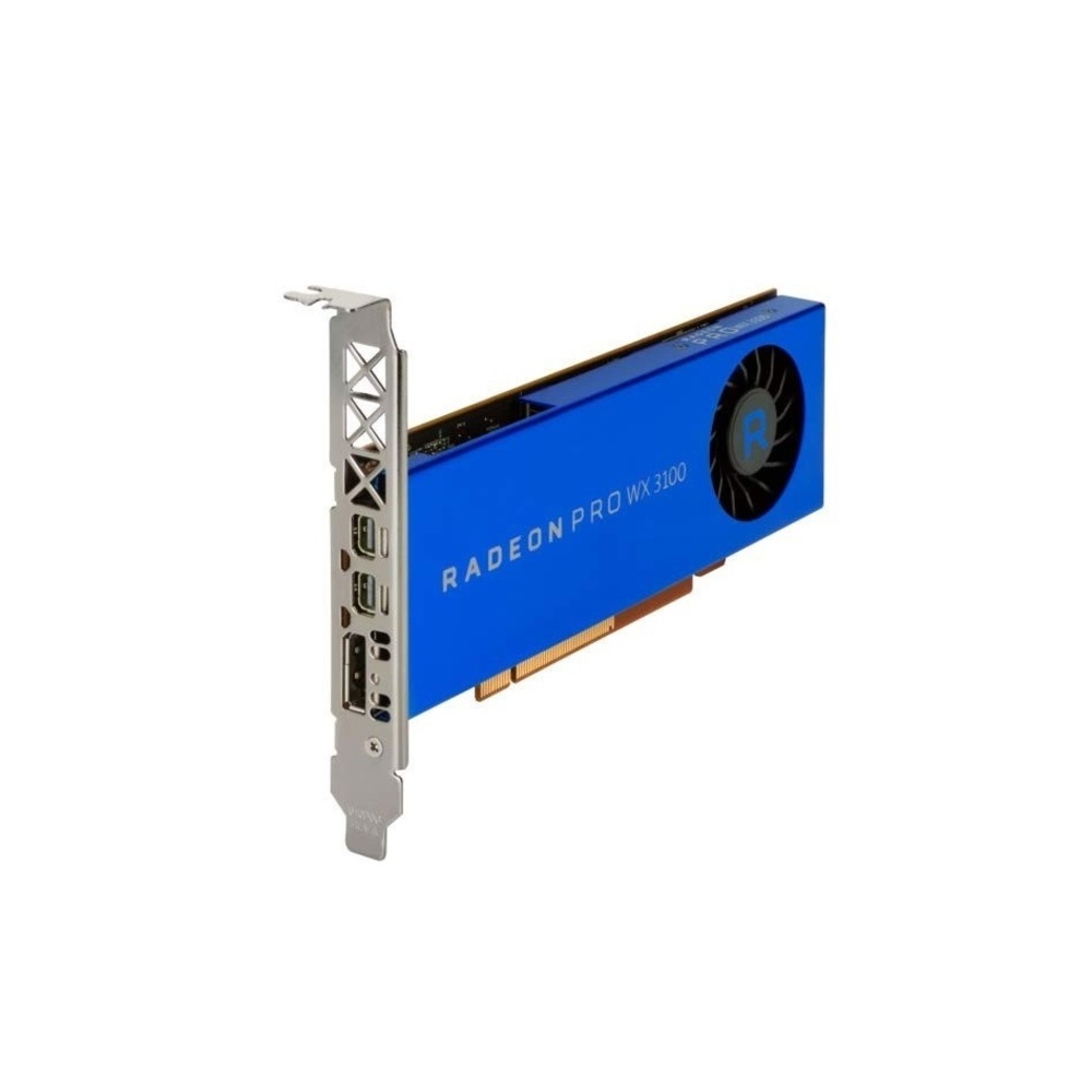 4GB HP Radeon Pro Wx 3100 DisplayPort 2x Mini DisplayPort PCI Express x16 Graphic Card 2TF08AT 4GB HP Radeon Pro Wx 3100 DisplayPort 2x Mini DisplayPort PCI Express x16 Graphic Card 2TF08AT