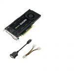 4GB nVIDIA Quadro K4200 DVI 2x DisplayPort PCI Express 2.0 x16 Video Card 490-BCJB