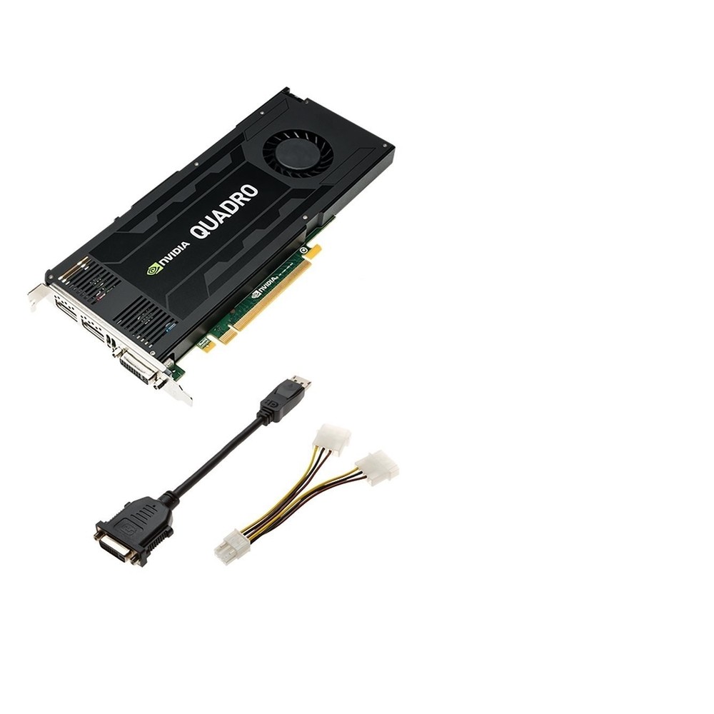 4GB nVIDIA Quadro K4200 DVI 2x DisplayPort PCI Express 2.0 x16 Video Card 490-BCJB 4GB nVIDIA Quadro K4200 DVI 2x DisplayPort PCI Express 2.0 x16 Video Card 490-BCJB