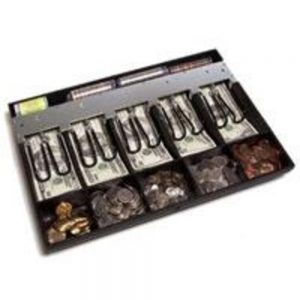APG Cash Drawer Till with Coin Roll Storage (PK-15TA-03-BX)