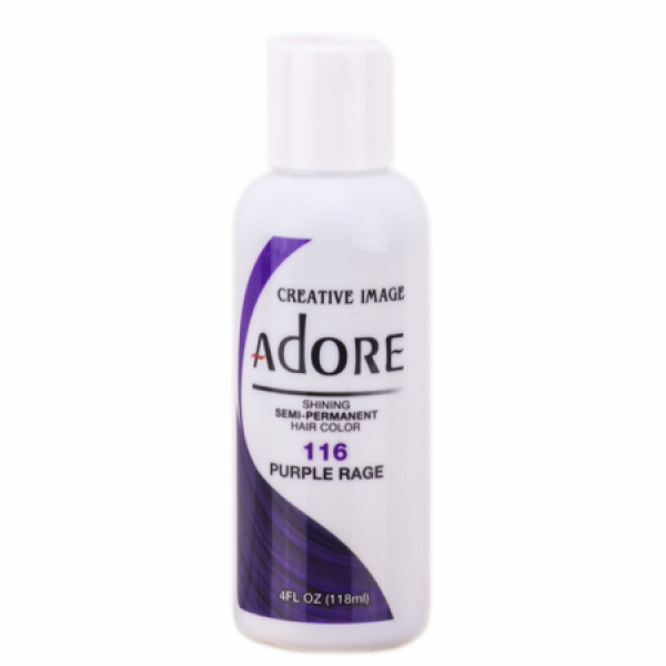 Adore Semi-Permanent Hair Color 116 Purple Rage 4 oz