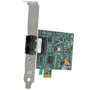 Allied Telesis Fast Ethernet Fiber Network Interface Card with PCI-Express - PCI Express x1 - 1 Port(s) - Low-profile