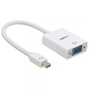 AmazonBasics PBH-20639 Mini DisplayPort to VGA Adapter - White