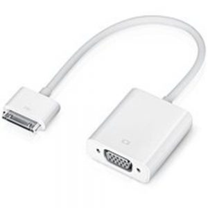 Apple MC552ZM/B iPad Dock Connector to VGA Adapter - 1 x 15-pin HD-15 Female VGA