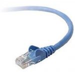 Belkin A3L980-01-BLU-S 900 Series 1 Feet Patch Cable - 2 x RJ-45 - Male - Blue