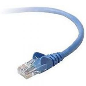 Belkin A3L980-01-BLU-S 900 Series 1 Feet Patch Cable - 2 x RJ-45 - Male - Blue