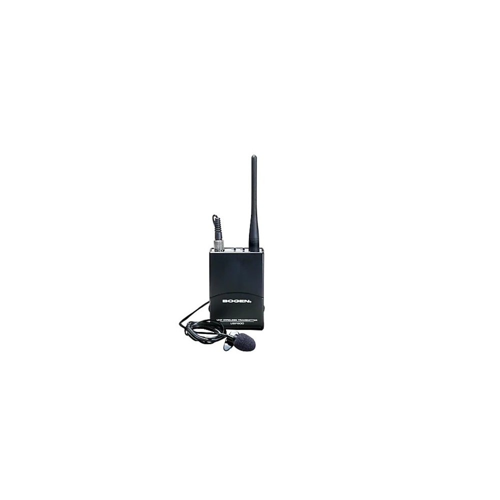 Bogen UBP800 Bodypack Transmitter and Lavalier Microphone UBP800 Bogen UBP800 Bodypack Transmitter and Lavalier Microphone UBP800