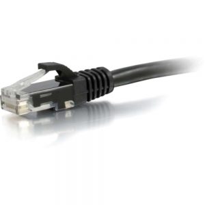 C2G 10ft Cat6a Snagless Unshielded (UTP) Network Patch Ethernet Cable-Black - Category 6a for Network Device - RJ-45 Male - RJ-45 Male - 10GBase-T - 10ft - Black