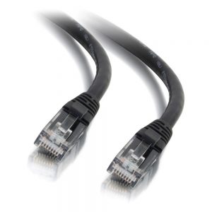 C2G 14ft Cat6 Snagless Unshielded (UTP) Network Patch Ethernet Cable -Black - Category 6 for Network Device - RJ-45 Male - RJ-45 Male - 14ft - Black