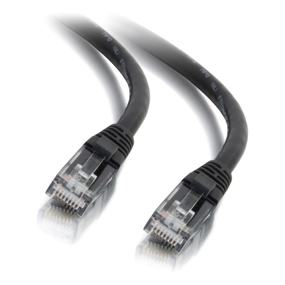 C2G 14ft Cat6 Snagless Unshielded (UTP) Network Patch Ethernet Cable -Black - Category 6 for Network Device - RJ-45 Male - RJ-45 Male - 14ft - Black C2G 14ft Cat6 Snagless Unshielded (UTP) Network Patch Ethernet Cable -Black - Category 6 for Network Device - RJ-45 Male - RJ-45 Male - 14ft - Black