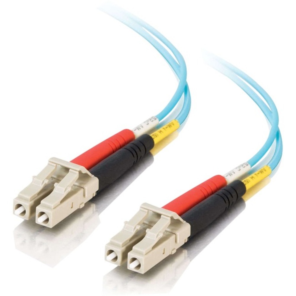 C2G 15m LC-LC 10Gb 50/125 Duplex Multimode OM3 Fiber Cable - Aqua - 49ft - 15m LC-LC 10Gb 50/125 Duplex Multimode OM3 Fiber Cable - Aqua - 49ft C2G 15m LC-LC 10Gb 50/125 Duplex Multimode OM3 Fiber Cable - Aqua - 49ft - 15m LC-LC 10Gb 50/125 Duplex Multimode OM3 Fiber Cable - Aqua - 49ft