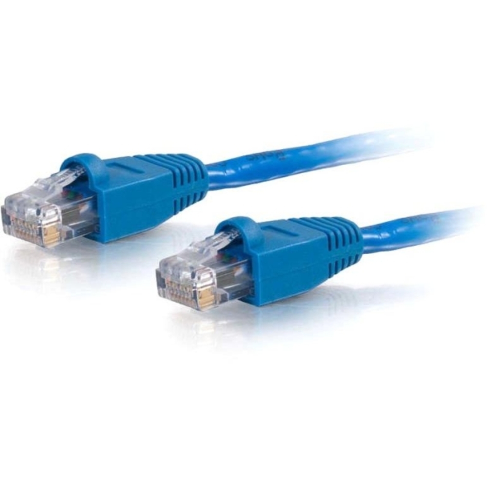 C2G 25ft Cat6 Snagless Unshielded (UTP) Network Patch Cable (USA-Made) - Blue - Category 6 for Network Device - RJ-45 Male - RJ-45 Male - USA-Made - 25ft - Blue C2G 25ft Cat6 Snagless Unshielded (UTP) Network Patch Cable (USA-Made) - Blue - Category 6 for Network Device - RJ-45 Male - RJ-45 Male - USA-Made - 25ft - Blue