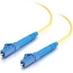 C2G 2m LC-LC 9/125 Simplex Single Mode OS2 Fiber Cable - Yellow - 6ft - 2m LC-LC 9/125 Simplex Single Mode OS2 Fiber Cable - Yellow - 6ft