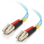 C2G 30m LC-LC 10Gb 50/125 Duplex Multimode OM3 Fiber Cable - Aqua - 98ft - 30m LC-LC 10Gb 50/125 Duplex Multimode OM3 Fiber Cable - Aqua - 98ft