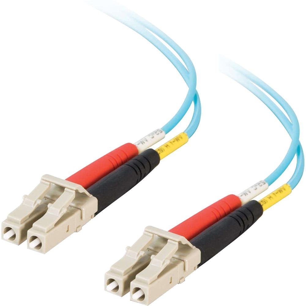 C2G 33050 33 Feet Duplex 50/125 Multimode Fiber Optic Patch Cable - 2 x LC Multi-Mode Male C2G 33050 33 Feet Duplex 50/125 Multimode Fiber Optic Patch Cable - 2 x LC Multi-Mode Male