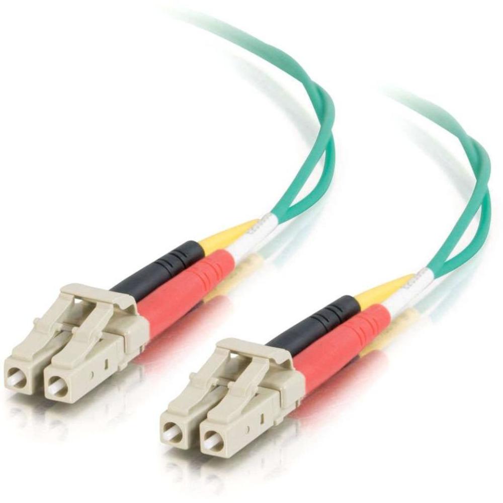 C2G-3m LC-LC 62.5/125 OM1 Duplex Multimode Fiber Optic Cable (Plenum-Rated) - Green - Fiber Optic for Network Device - LC Male - LC Male - 62.5/125 - Duplex Multimode - OM1 - Plenum-Rated - 3m - Green C2G-3m LC-LC 62.5/125 OM1 Duplex Multimode Fiber Optic Cable (Plenum-Rated) - Green - Fiber Optic for Network Device - LC Male - LC Male - 62.5/125 - Duplex Multimode - OM1 - Plenum-Rated - 3m - Green