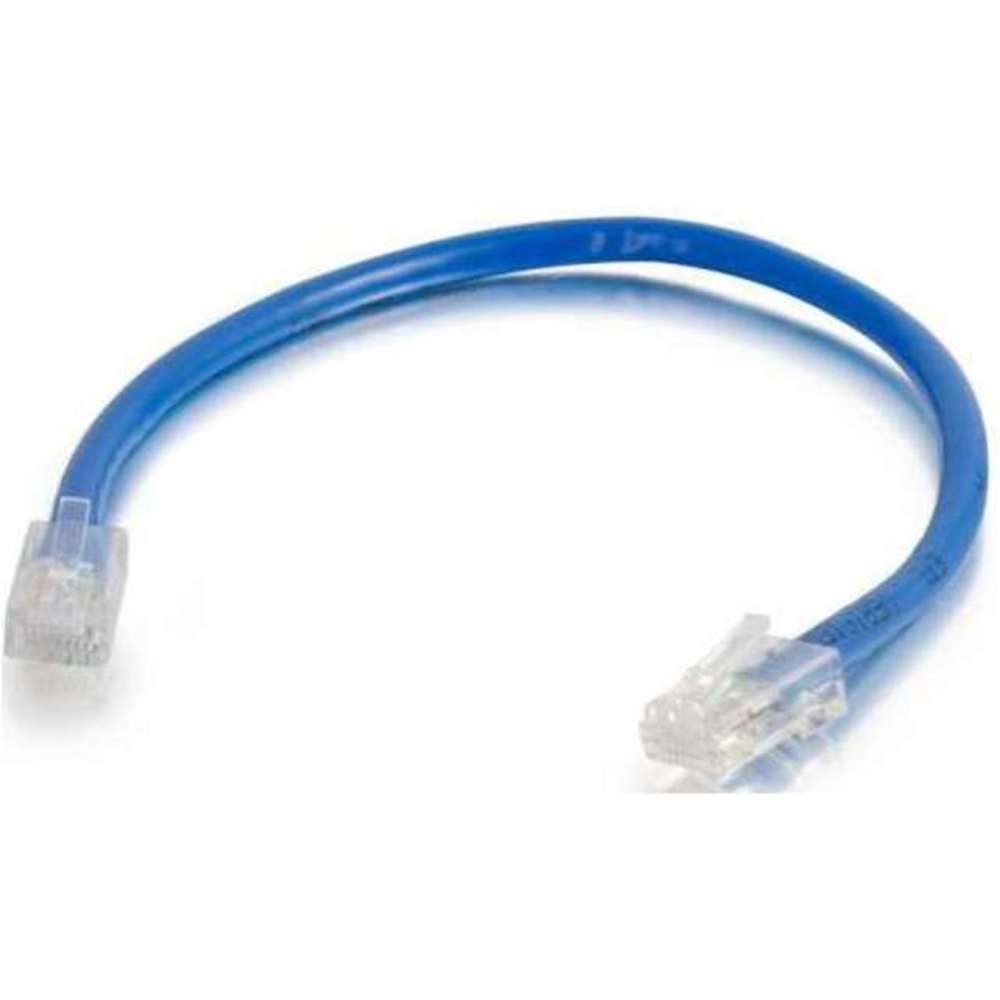 C2G 757120226970 22697 14 Feet Cat5e RJ-45 Male to RJ-45 Male Patch Cable - Blue C2G 757120226970 22697 14 Feet Cat5e RJ-45 Male to RJ-45 Male Patch Cable - Blue