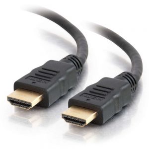 C2G 8ft High Speed HDMI Cable with Ethernet - 4K - UltraHD - HDMI for Audio/Video Device - 8 ft - 1 x HDMI Male Digital Audio/Video - 1 x HDMI Male Digital Audio/Video - Gold Plated Connector