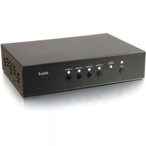 C2G HDMI HDBaseT over Cat Extender Four Port Box Transmitter - 4 Input Device - 300 ft Range - 3 x Network (RJ-45) - 4 x HDMI In - WUXGA