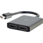 C2G Mini DisplayPort to HDMI Monitor Splitter - 2 Port K HDMI MST Hub - 3840