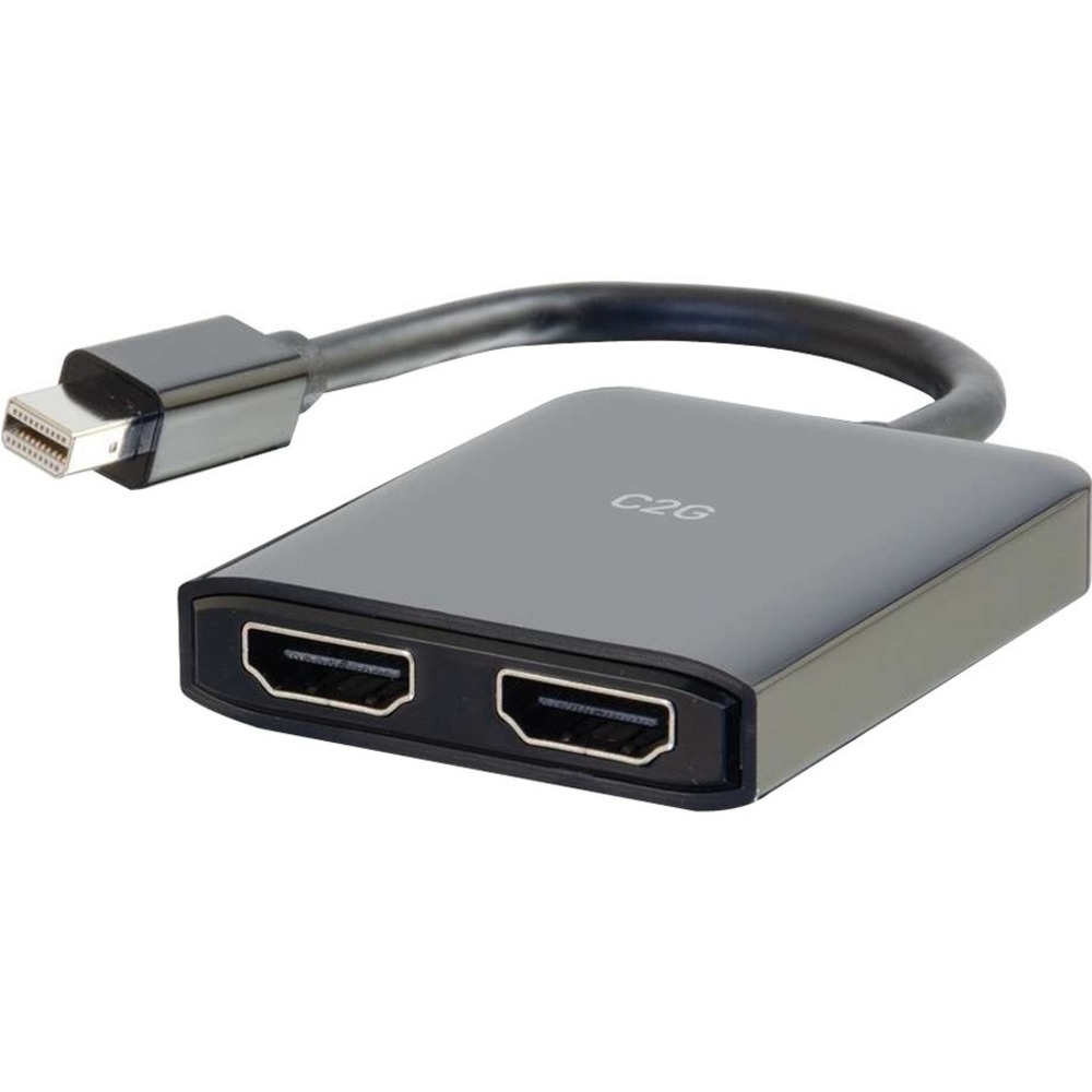 C2G Mini DisplayPort to HDMI Monitor Splitter - 2 Port K HDMI MST Hub - 3840 C2G Mini DisplayPort to HDMI Monitor Splitter - 2 Port K HDMI MST Hub - 3840