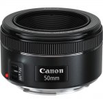 Canon 0570C002 - 50 mm - f/1.8 - Fixed Focal Length Lens for Canon EF - Designed for Camera 49 mm Attachment - 0.21x Magnification