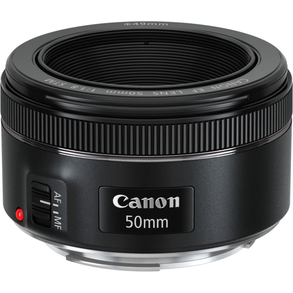 Canon 0570C002 - 50 mm - f/1.8 - Fixed Focal Length Lens for Canon EF - Designed for Camera 49 mm Attachment - 0.21x Magnification Canon 0570C002 - 50 mm - f/1.8 - Fixed Focal Length Lens for Canon EF - Designed for Camera 49 mm Attachment - 0.21x Magnification