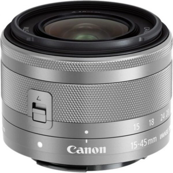 Canon - 15 mm to 45 mm - f/3.5 - 6.3 - Zoom Lens for Canon EF-M - Designed for Camera - 49 mm Attachment - 3x Optical Zoom - Optical IS