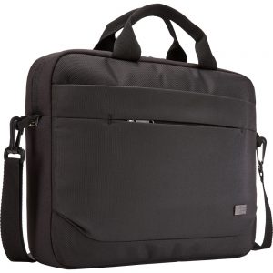 Case Logic Advantage ADVA-114 BLACK Carrying Case (Attach and eacute;) for 10 to 14.1 Notebook - Black - Polyester - Shoulder Strap