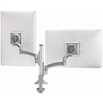 Chief KONTOUR K2C220S Desk Mount for Flat Panel Monitor - Silver