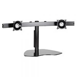 Chief KTP225B Widescreen Dual Monitor Table Stand - Black