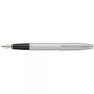Cross AT0116F-1MS Calais Medium Point Fountain Pen - Chrome Barrel