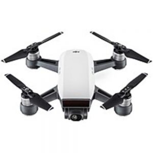 DJI CP.PT.00000104.01 Spark Mini Drone - Wi-Fi - Alpine White